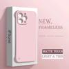 Ультратонкий Матовый Безрамочный Жесткий Чехол Для iPhone 15 14 13 12 Mini 11 Pro Max X XR XS SE 2020 2022 7 8 Plus Ударопрочная Задняя Крышка