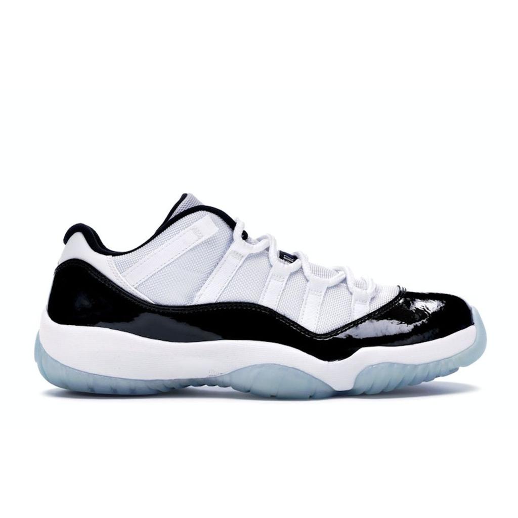 Air Jordan 11 Retro Low Concord Men Sneakers White Black 528895-153