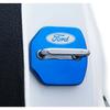 snpwz4 4Pcs Car Door Lock Logo Cover Decals for Ford Fiesta Focus Kuga Explorer Mondeo S-MAX Edge Taurus Territory Escort Escape