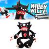 Плюшевая игрушка Poppy Playtime Killy Willy Очаровательная мягкая набивная кукла для детей и фанатов!
