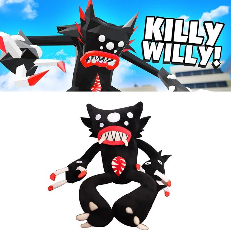 Плюшевая игрушка Poppy Playtime Killy Willy Очаровательная мягкая набивная кукла для детей и фанатов!