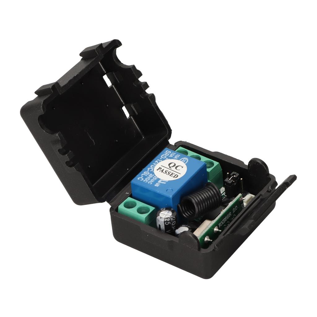 Remote Control Relay Switch 12V Single Way Wireless Remote Control Switch for Access Control