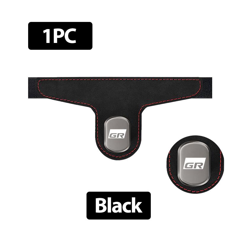 Suede Car Seat Headrest Hook Auto Rearseat Hanger Accessories For Toyota chr Corolla Camry rav4 Yaris hilux prius avensis