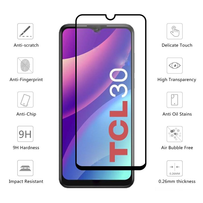 1 шт. для TCL 40XL стекло полностью изогнутая защитная пленка для экрана закаленное стекло для TCL 305i 305 405 40X 40XE 40R 40SE 50 50XL 50XE 50LE SE XE 5G Plus пленка