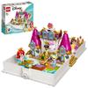 LEGO Disney Princess Ariel, Belle, Cinderella, and Tiana Princess Book 43193 Toy Blocks Gift for Girls Ages 5 and Up