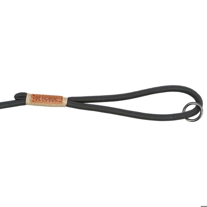 Laisse Pour Chien - Trixie - Be Nordic - Noir/Sable - Corde Tissée - Pour Chien Moyen