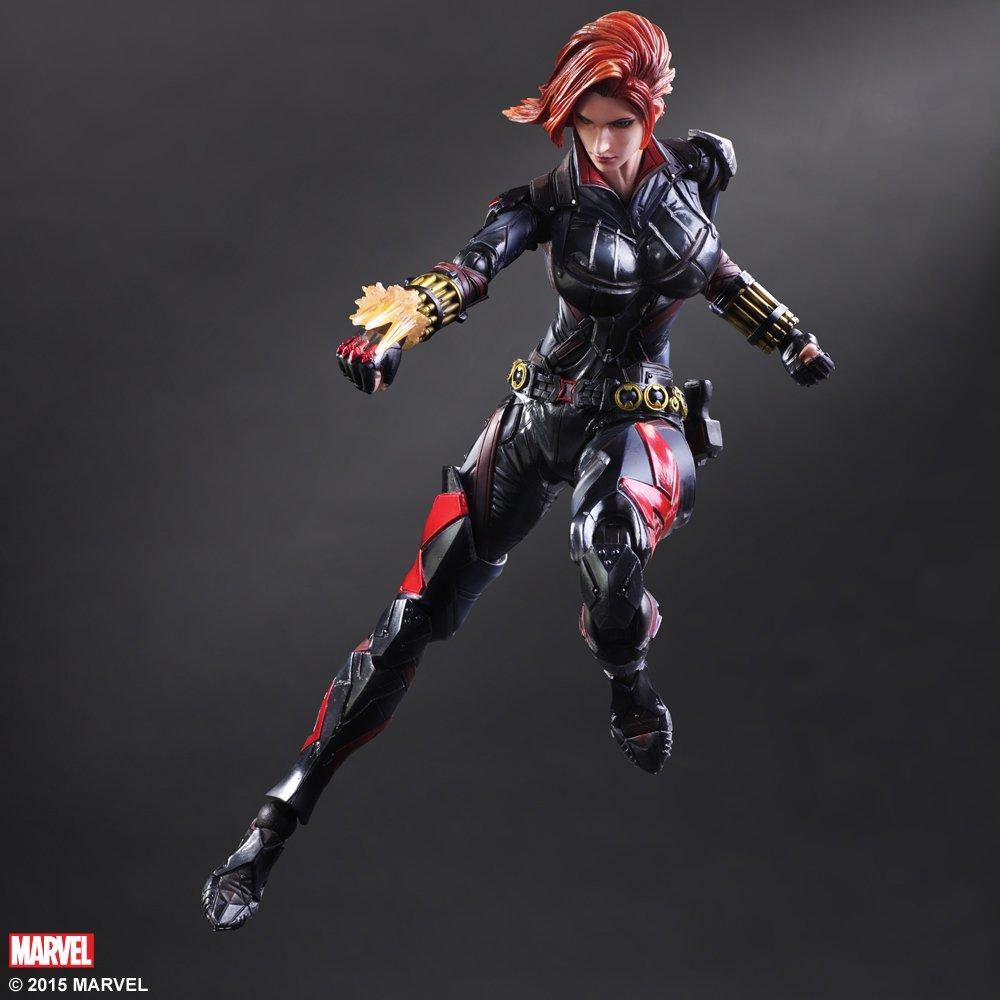 MARVEL UNIVERSE VARIANT PLAY ARTS Kai Черная Вдова ПВХ раскрашенная экшн-фигурка