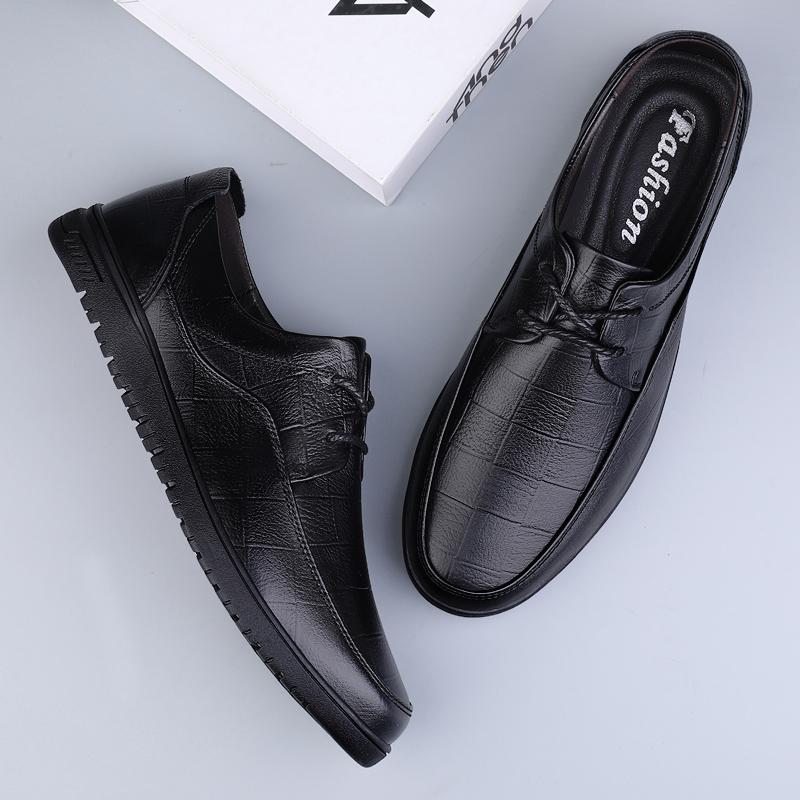 Fashion Italian Genuine Leather Men Dress Shoe High Quality Fashion Oxford Shoes Luxury Designers Outdoor Sneakers Formal Dress Footwear