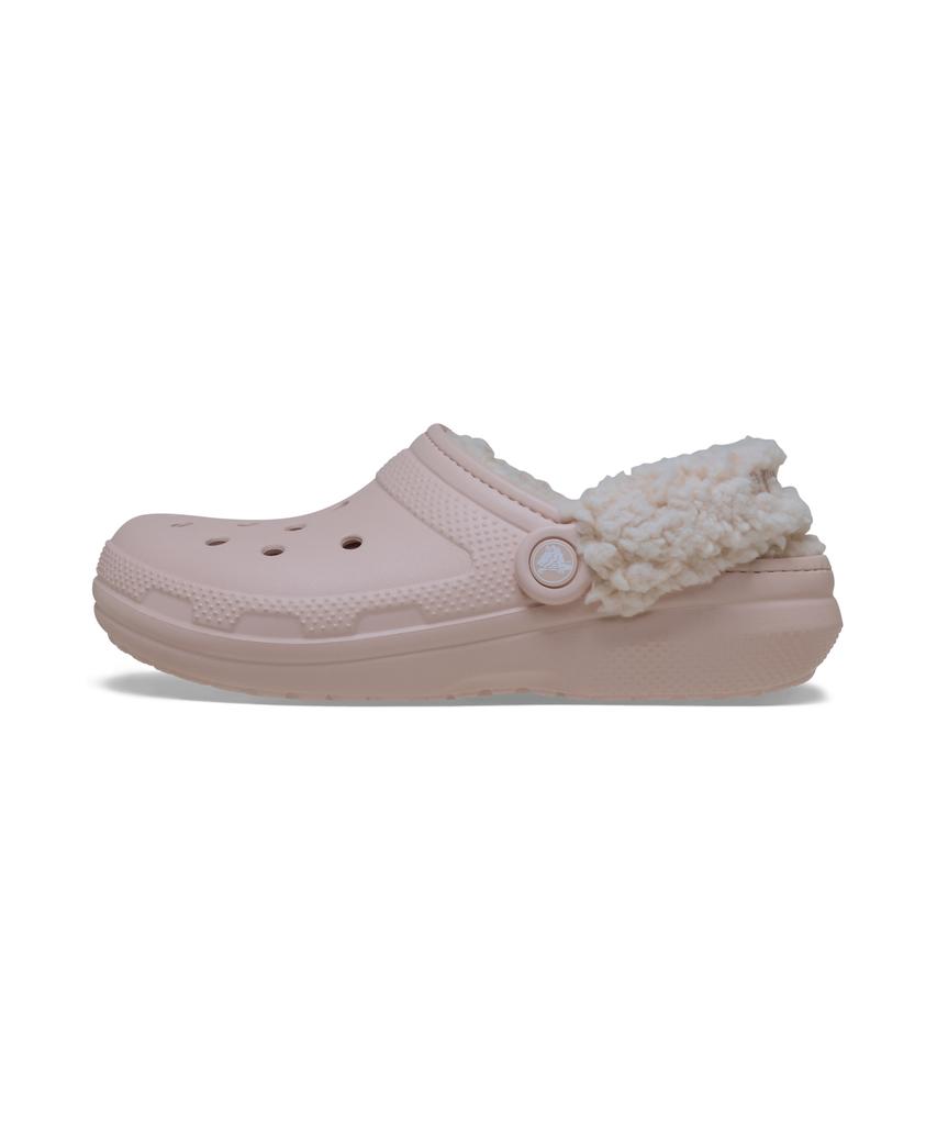 Классические клоги Crocs на флисовой подкладке (Флисовый ремешок) - Кварц / 211396-6Ur