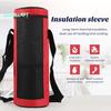 Oxford Cloth Water Bottle Round Insulation Cover Folding Ice Pack Hot Water Bottle Insulation Cover for Outdoor Picnic Trip