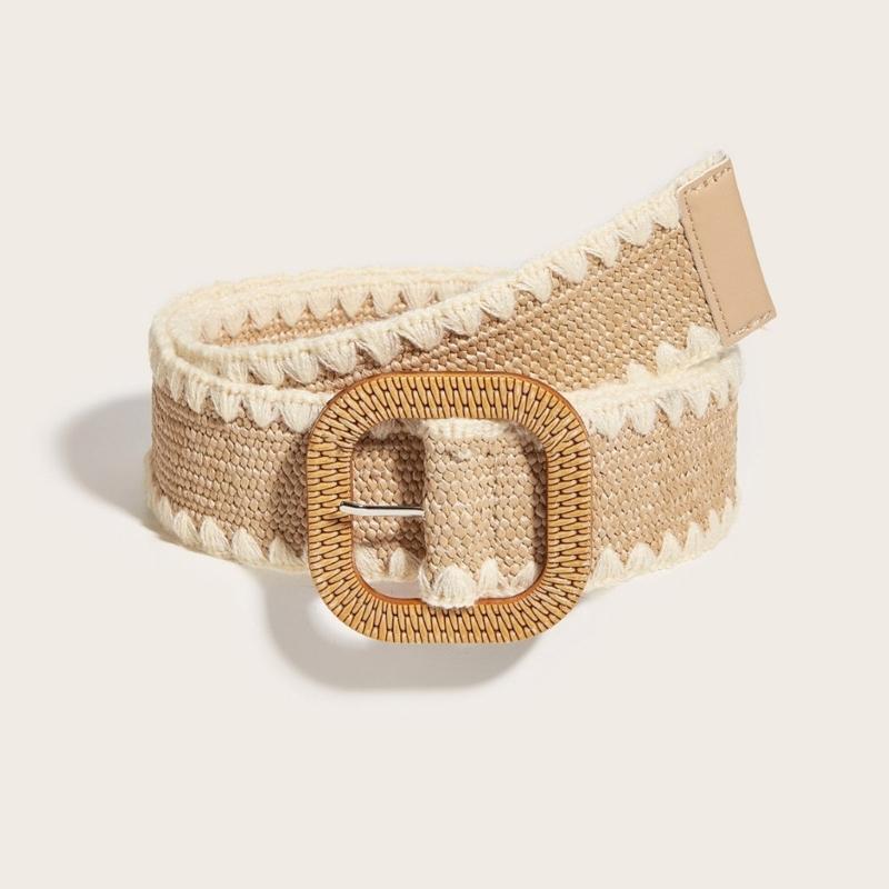 Пояс для горячей девушки Элегантный широкий пояс для джинсов платьев Клубный плетеный пояс