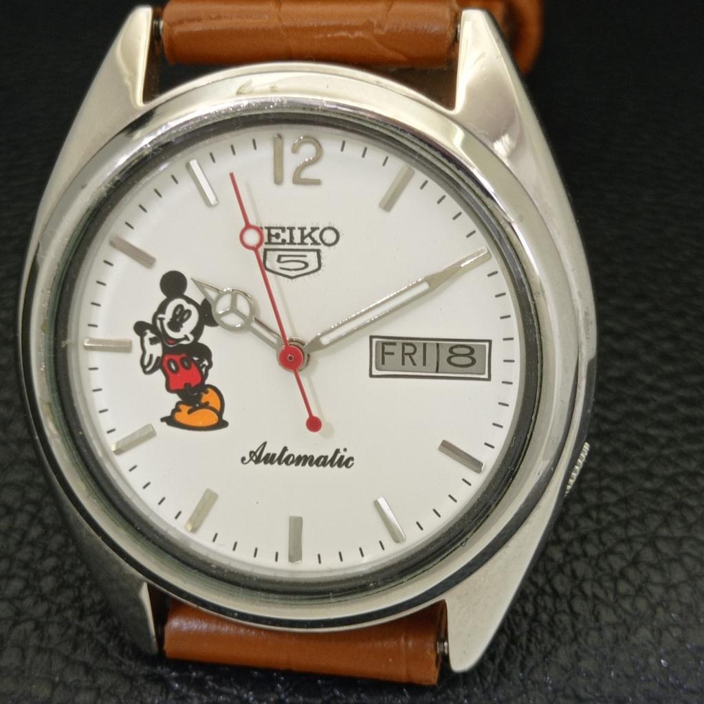 Seiko 5 ВИНТАЖНЫХ АВТОМАТИЧЕСКИХ ЯПОНСКИХ МУЖСКИХ ЧАСОВ 7009A БЕЛЫЙ ЦВЕТ ЦИФЕРБЛАТ a700554-5
