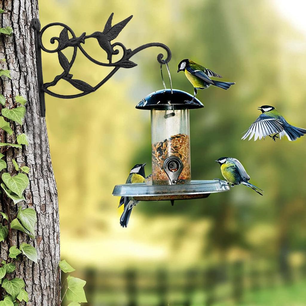 MrMrKura Растительная Подставка Железная Подставка Подвесная Птица Чугунное Кашпо Горшечное Растение Сад Стильная Подвесная Для Подвешивания Настенное Использование Вешалка, Крючок, Дизайн,