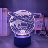 Транспорт Животное 3d Светодиодный Ночник с Сенсорным Управлением и для Декора Детской Комнаты
