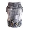 Denim Dog Clothes Cowboy Pet Dog Coat Puppy Clothing For Small Dogs Jeans Jacket Dog Cat Vest Coat