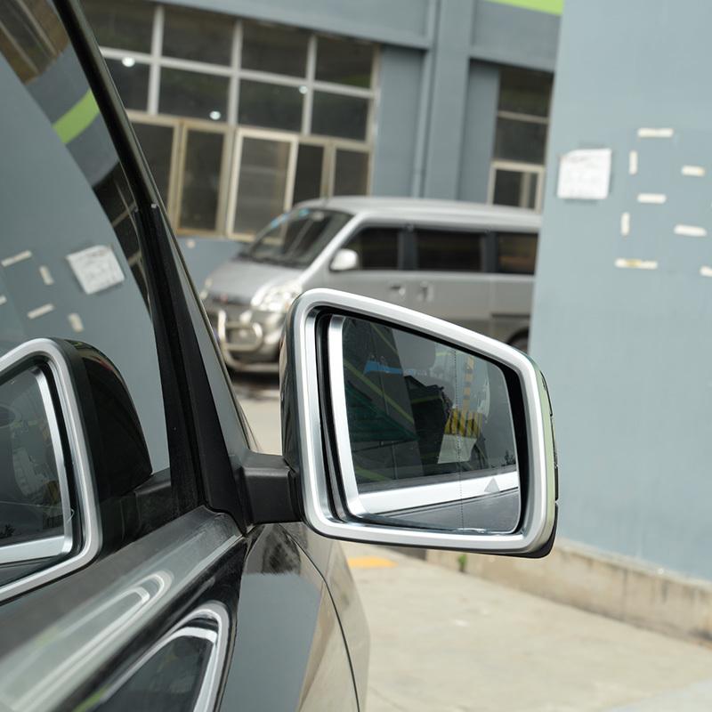 Хромированная Накладка Рамки Зеркала Заднего Вида Боковой Двери Для Mercedes Benz ML GL GLE GLS Класса W166 X166 2013-2016 Стайлинг Автомобиля