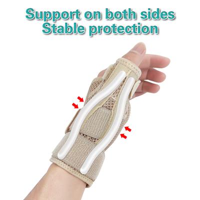 Гибкая расчалка поддержки большого пальца запястья запястья для бреатабле артрита тендинита