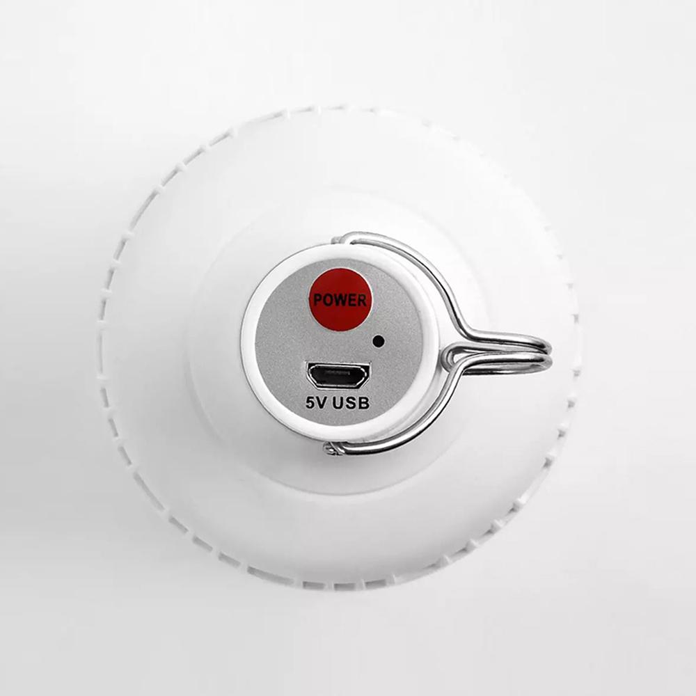 OPPLE Светодиодная аккумуляторная аварийная лампочка с зарядкой через USB с крючком 4 Вт 6500 К с регулируемой яркостью 1800 мАч