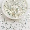 Неправильной формы серебристые блестки из хрусталя с высоким блеском, ювелирные изделия, аксессуары для DIY