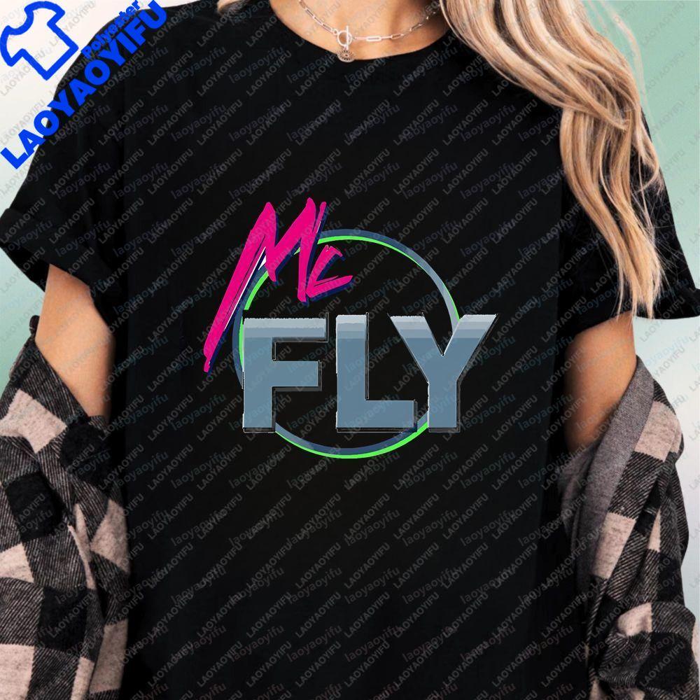 McFlys New Summer Trend Shortsleeved Unisexs and WoUnisexs Universal Pattern Largesized Comfortable Tshirt