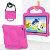 Kids Case for Tab M10 3rd Gen TB328FU TB328XU 10.1 inch EVA Soft Football Netting Style Cover with Shoulder Strap