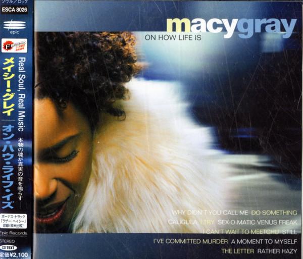 CD MACY GRAY On How Life Is 4988010802684 Epic 1999 Япония Рэп Хип-Хоп R&B Б/у