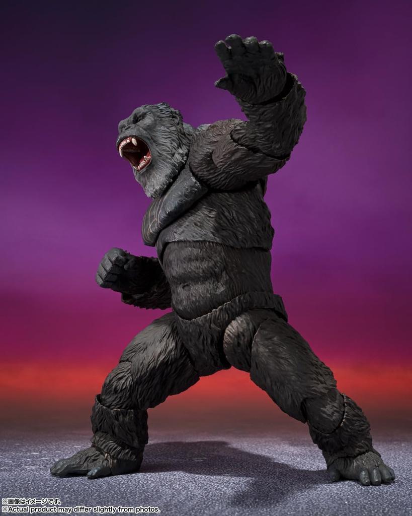 TAMASHII NATIONS Monster Arts Kong KONG FROM GODZILLA x THE NEW EMPIRE Godzilla x Kong New Empire 145 мм окрашенная подвижная фигурка SH. КОНГ (2024)