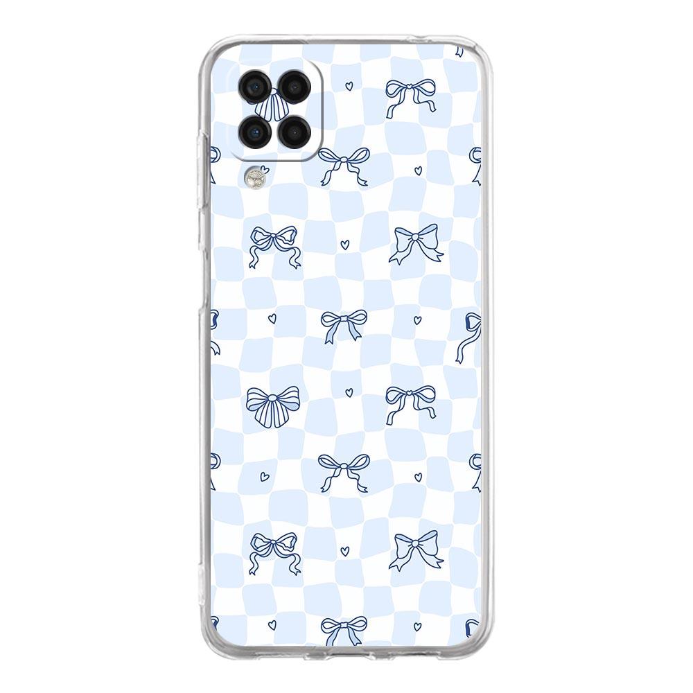 Чехол для телефона Samsung Galaxy A13 A33 A35 A55 A73 A53 A23 A51 A71 A21S A31 A41 A05s A03S A15 A25 5G Cover Милый Розовый Сердечко Бантик