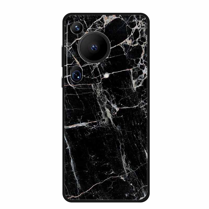 For Huawei Pura 70 Ultra Case 70Ultra Black Silicone Soft Back Cover Case For Huawei Pura 70 Ultra Phone Case Cover Pura70 Ultra
