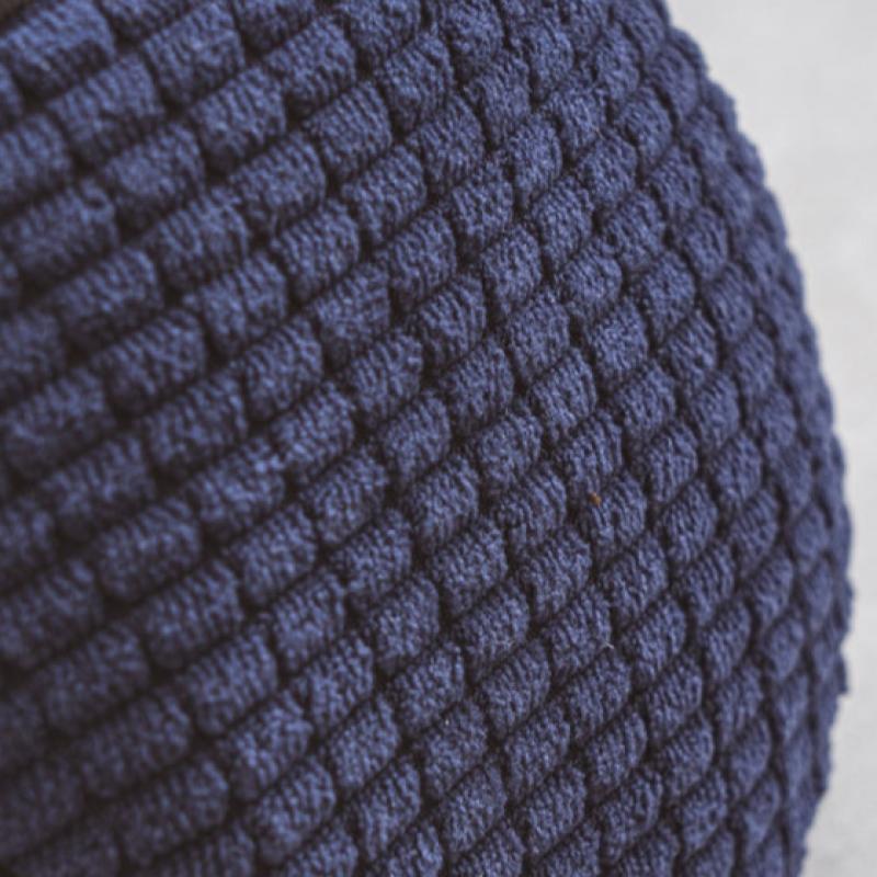 Наушники Daiso Solid Color Golden, темно-синие