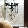 Exorcism Lucky Wind Chime Metal Bat Dragon Wind Bell Butterfly Eagle Wind Catcher Wall Window Hanging Ornament for Home Garden Patio Decoration