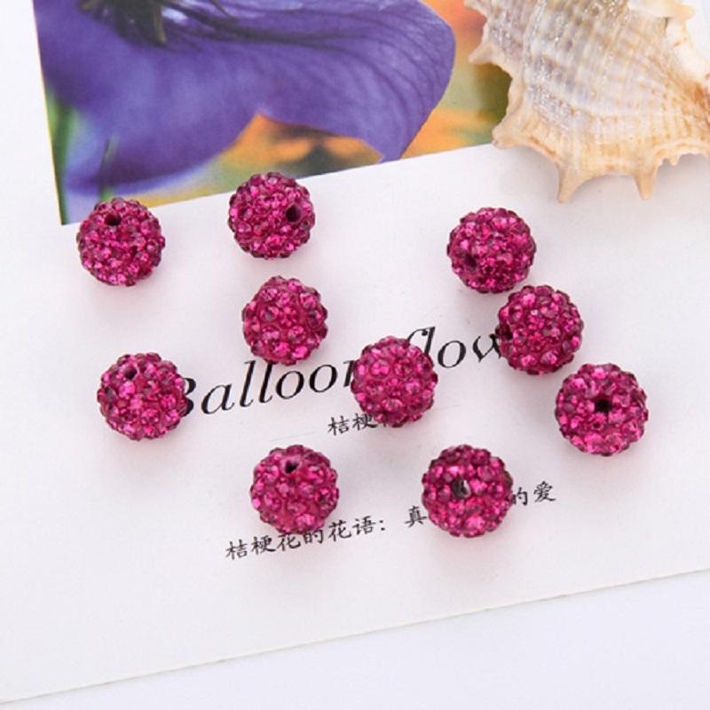 5/10 шт. Оптом 8 10 мм Диско Шар Круглый Шар Ожерелье Браслет Рассыпные Бусины Хрустальные Бусины Подвеска Изготовление Ювелирных Изделий Ручной Работы