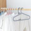 Household Supplies Articles Without Trace Coat Rack Household Plastic Adult Multi Functional Non - Slip White Hangers