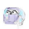 Защитный чехол для Apple Airpods 4 для беспроводной зарядки MagSafe Чехол для Airpods 3 2 1 Pro 2 Чехол с замком безопасности с