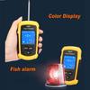 Беспроводной эхолот для рыбалки с ЖК-дисплеем, эхолот, привлекательная лампа, сонар, датчик, 40 м, вода, CWLA, беспроводной умный эхолот