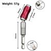 1/4 "hexagonal Ring Magnetic Key Slot Drill Bit, Manual Extension Rod, Quick Change Bracket, Guide Device,Screw Drill Bit,Safety