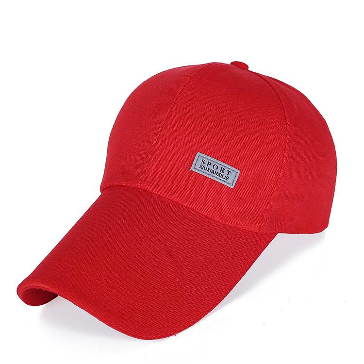 Весенне-летняя бейсболка с удлиненными полями, мужская и женская, для активного отдыха на открытом воздухе, светоотражающая бирка, солнцезащитный козырек из парусины