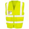 WORK-GUARD by Result Unisex Adult Heavy Duty Security Vest