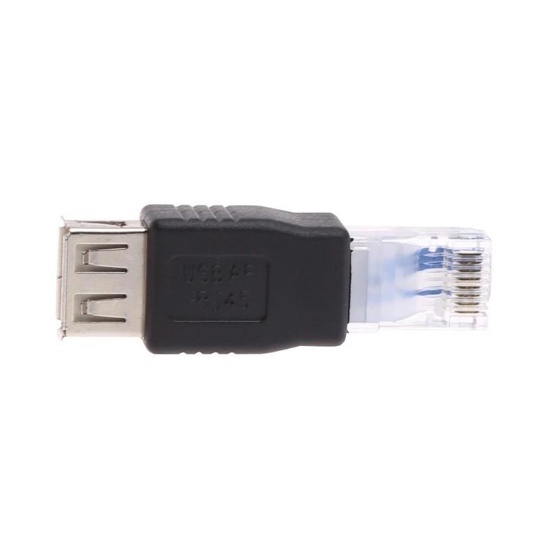 Переходник SUNROZ Ethernet LAN RJ45 - USB 10/100 Mbps для роутера модема (A484180)