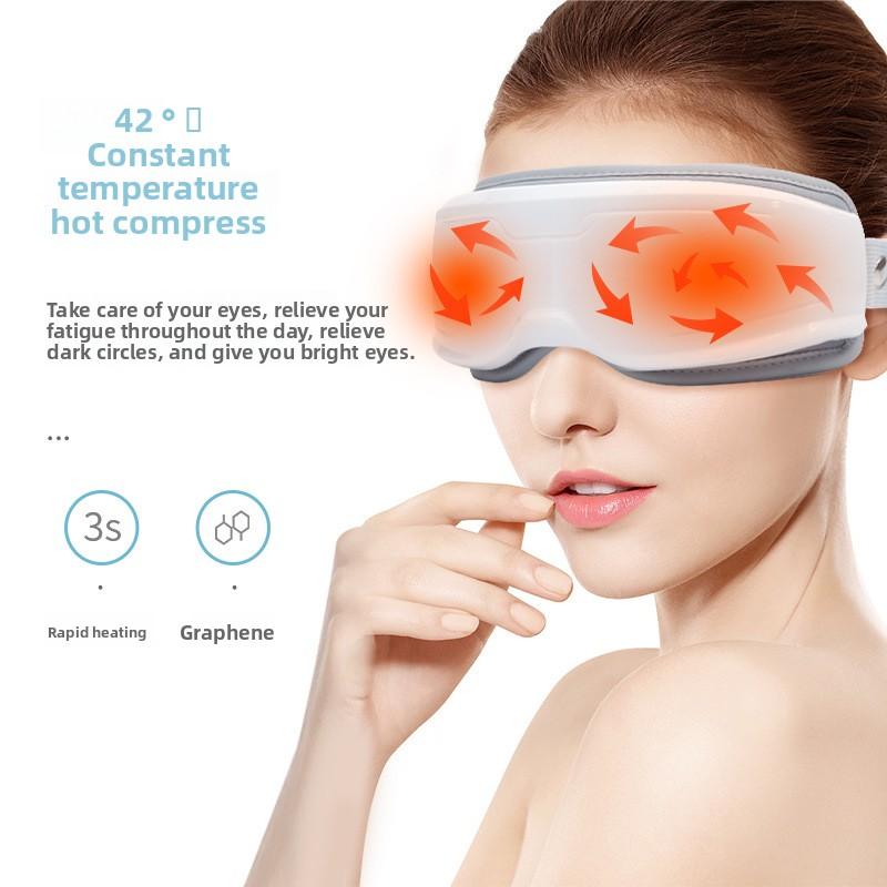 Электрическая защита для глаз, Интеллектуальное снятие усталости глаз, Подарок оптом, Горячий компресс, Маска для глаз, Массажер для глаз для тех, кто поздно ложится спать