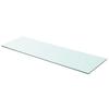 VidaXL Shelf Panel Transparent Glass 90 X 30 Cm