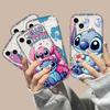 Чехол для телефона Stitch Angel Baby для Samsung Galaxy S25 S24 S23 S22 FE Plus Ultra A15 A16 A25 A55 A35 A54 A14 A34 A07 A17, мягкий чехол