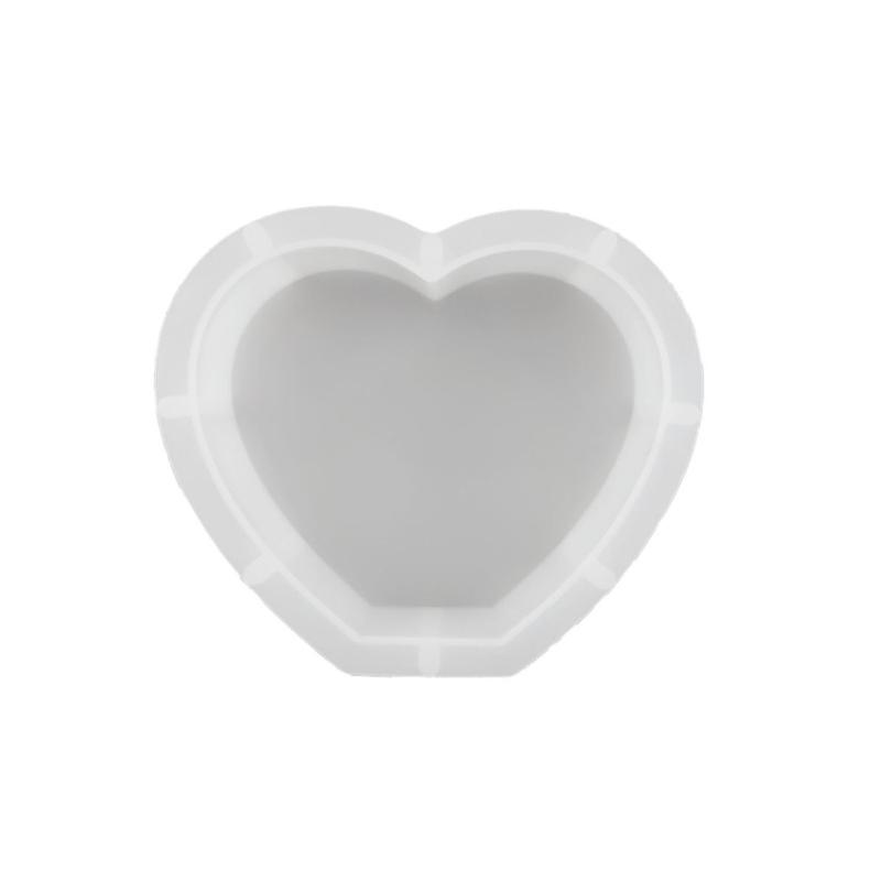 Рамка для фотографий на День святого Валентина, формы из смолы, прямоугольная рамка для фотографий, силиконовая форма, форма из эпоксидной смолы в форме сердца, изготовление поделок