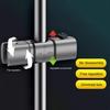 Shower Head Holder Adjustable Shower Bracket 360-degree Rotation Easy Install Detachable Flexible Bathroom Sprayer Holder for 20-25mm Slide Bar