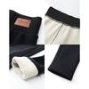 Fleece Lined Leggings Women - Thick Soft High Waisted Black Tummy Control Thermal Warm Velvet Pants for Cold Winter