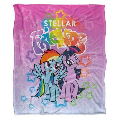 my little pony Stellar Friends Шелковистое Супермягкое Одеяло