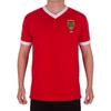 Fan Originals Mens United Wembley 1958 Crest Polyester V Neck T-Shirt