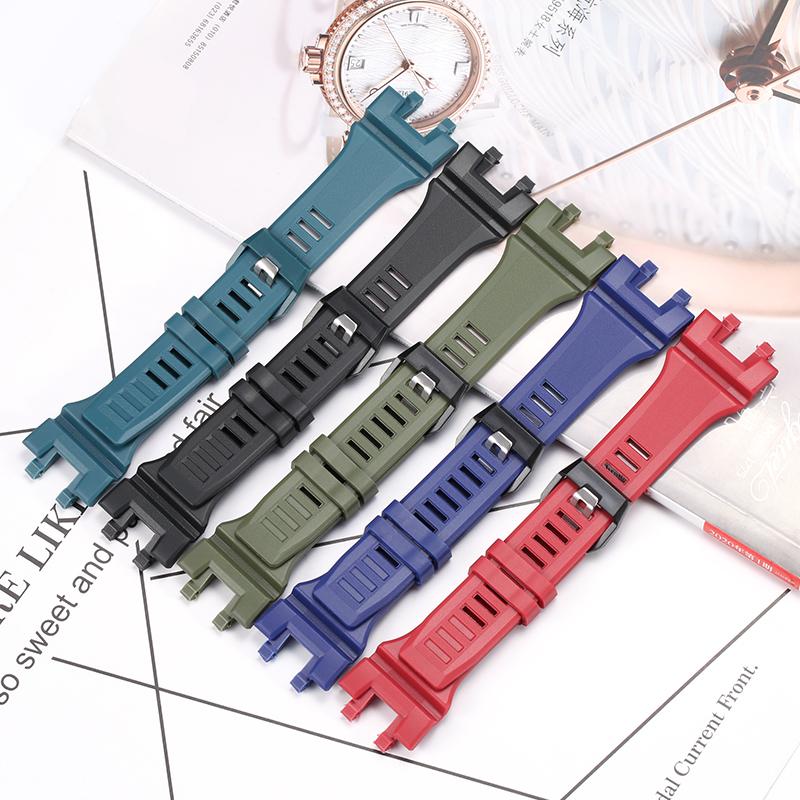 Resin Strap Suitable For Casio GBA-900 Series Men's Sports Waterproof Watchband Rubber Bracelet Watch Accessories