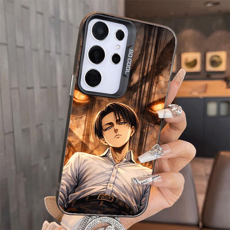 A-Attack On T-Titan Levi Shockproof Phone Case for Samsung A17 A16 A15 A14 A37 A57 A36 A56 A26 A35 A55 A25 A34 A54 A24 A13 A23 A