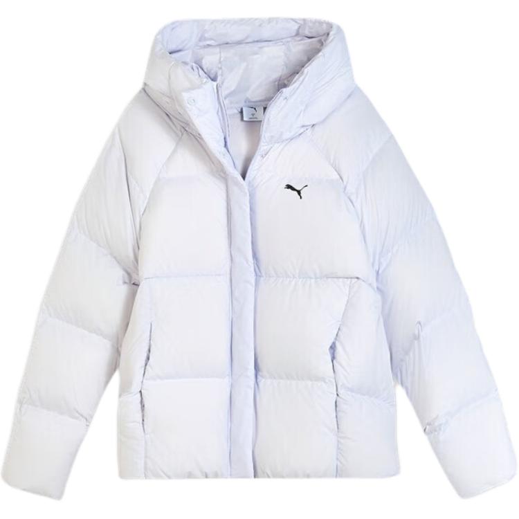 Puma Hooded Down Puffer Windproof Waterproof Warm Long Sleeve Down Jacket Women Outerwear 691045-50